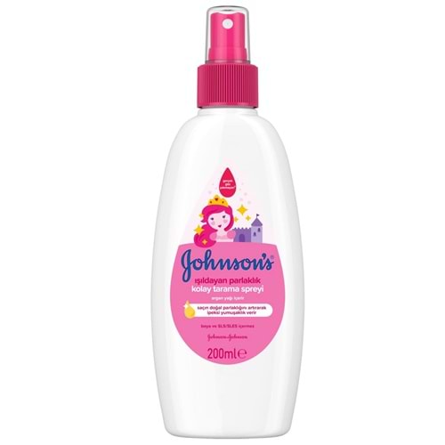 Johnson's Işıldayan Parlaklık Kolay Tarama Saç Spreyi 200 ml
