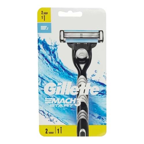 Gillette Mach3 Start Tıraş Makinesi 2 Yedekli