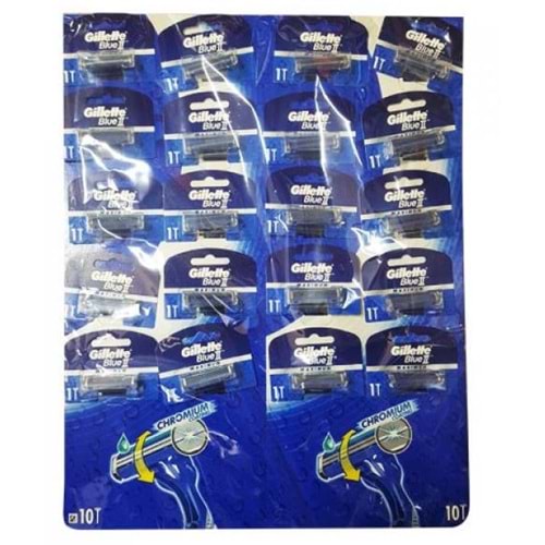 Gillette Blue II Maximum Cartella 20 pc