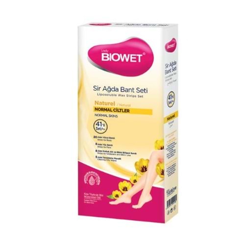 Lady Biowet Sir Ağda Bant Seti 4 lü Naturel