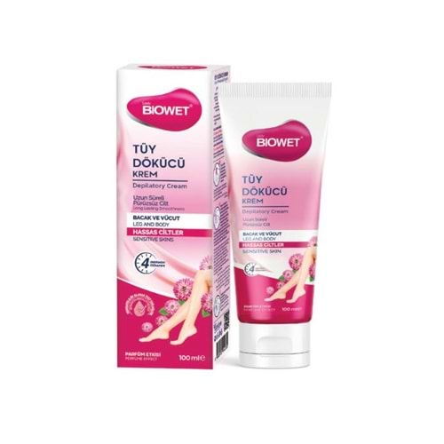 Lady Biowet Tüy Dökücü Krem Hassas Ciltler İçin 100 Ml