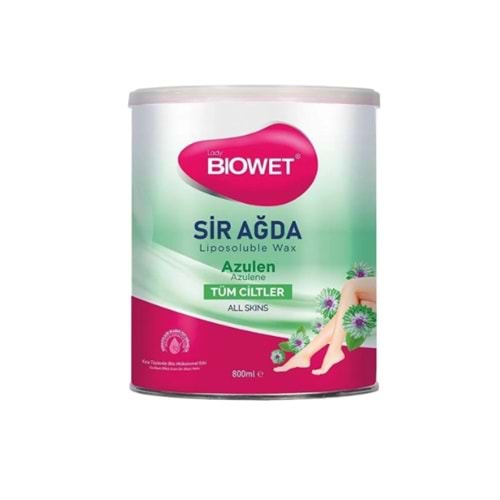 Lady Biowet Biowet Konserve Sir Ağda Normal Ciltler İçin Azulen 800 ml