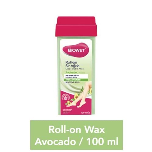 Lady Biowet Roll-On Sir Ağda Avokado 100 Ml