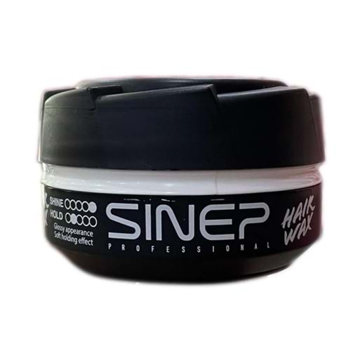 Sinep Hair Wax Yumuşak Tutuş Black 150ml
