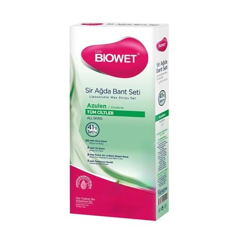 Lady Biowet Biowet Sir Ağda Bant Seti 41li - Azulen