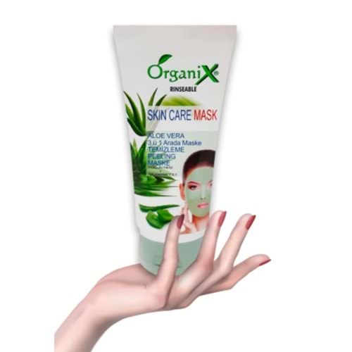 Organix Aloe Vera 3ü1 Arada Temizleme Peeling Maske 150 ml