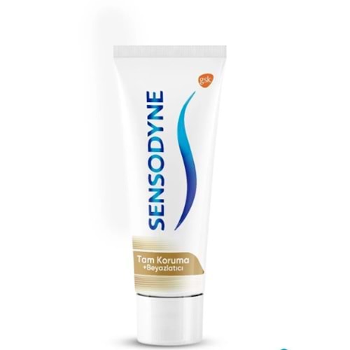Sensodyne Diş Macunu Tam Koruma + Beyazlatıcı 75 ml