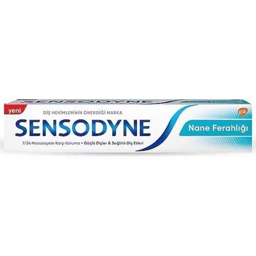 Sensodyne Nane Ferahlığı Diş Macunu 75 Ml