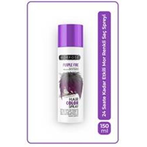 Morfose Mech 24 Saate Kadar Etkili Mor Renkli Saç Spreyi Purple Fire 150 ml