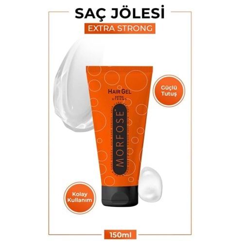 Morfose Extra Strong Saç Jölesi 150 ml - Hızlı Tutuş