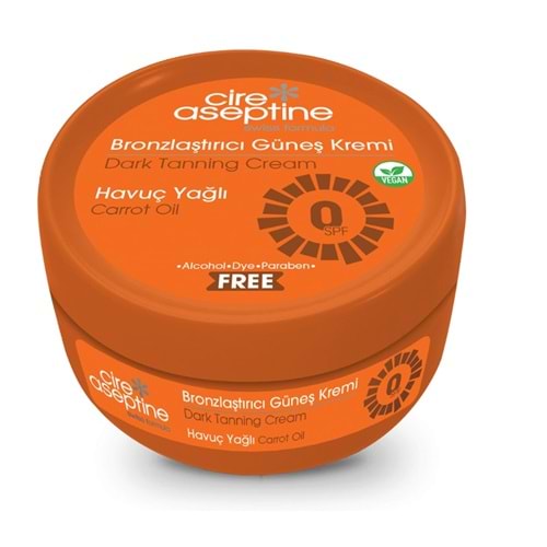 Cire Aceptıne Sun Havuçlu Güneş Yağı Kavanoz 100ml