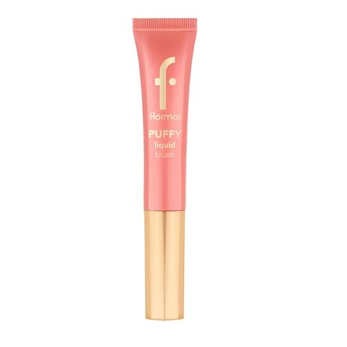 Flormar Puffy Nemlendirici Etkili&Parlak Bitişli Sünger Aplikatörlü Likit Allık-001 Pinky Glow
