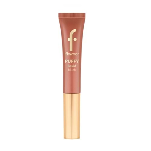 Flormar Puffy Nemlendirici Etkili &Parlak Bitişli Sünger Aplikatörlü Likit Allık-003 Rosy Glow