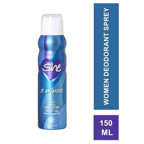 She Angel Kadın Deodorant 150 ml