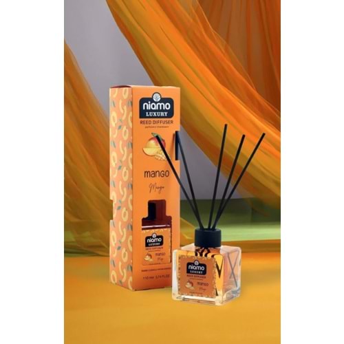 Niamo Mango Kokulu Çubuklu Oda Ve Ortam Kokusu Esansiyel Yağ 110 Ml