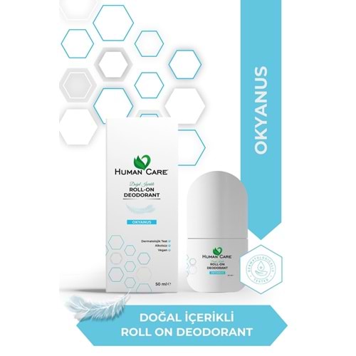 Human Care Doğal Roll On Deodorant Okyanus Kokulu 50 ml