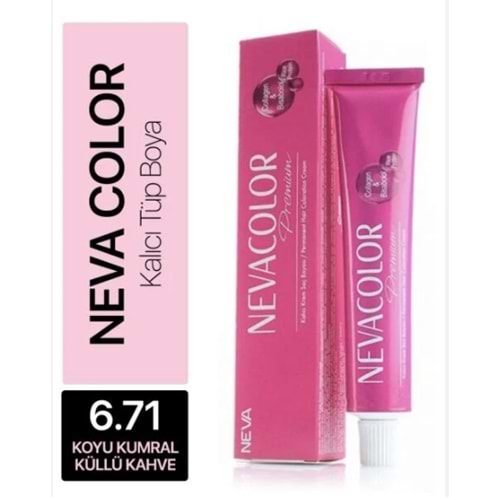 Neva Color 6.71 Koyu Kumral Küllü Kahve