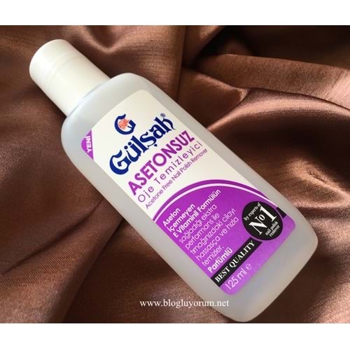 Gülşah Asetonsuz Oje Temizleyici 125 ml