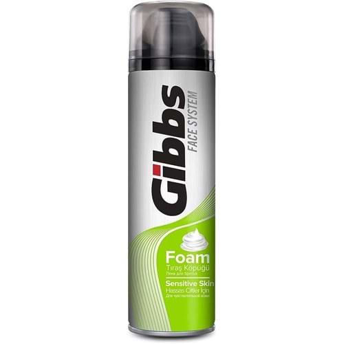 Gibbs Tıraş Köpüğü Extra Sensetive Traş 200 ml
