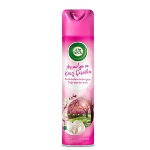 Air Wick Aerosol Manolya ve Kiraz Çiçeği 300 ml