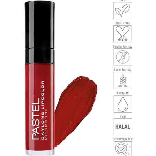 Pastel Daylong Lipcolor Kissproof 9 Likit Ruj