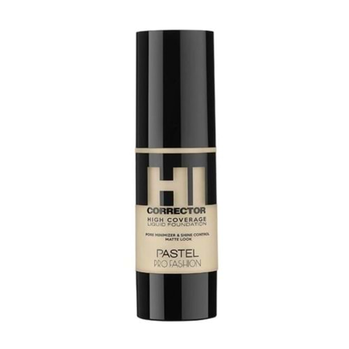 PASTEL HIGH COVERAGE LIQUID FOUNDATION 401