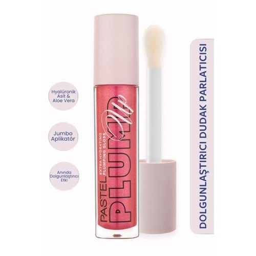 Pastel Plump Up Extra Hydrating Plumping Gloss - Dudak Parlatıcısı 206