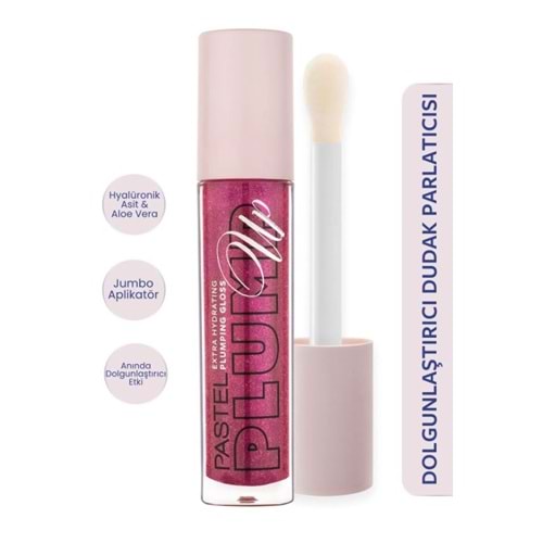 Pastel Plump Up Extra Hydrating Plumping Gloss - Dudak Parlatıcısı 207 Mariposa