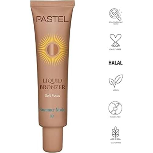 Pastel Profashion Mini Liquid Bronzer Summer Nude 10