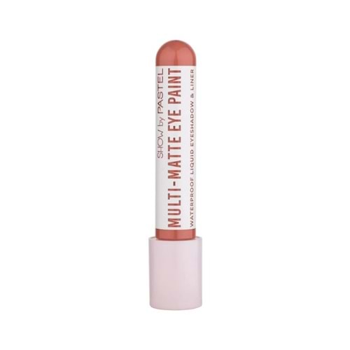 Show by Pastel Multi-Matte Eye Paint - Waterproof Mat Likit Far ve Eyeliner 84