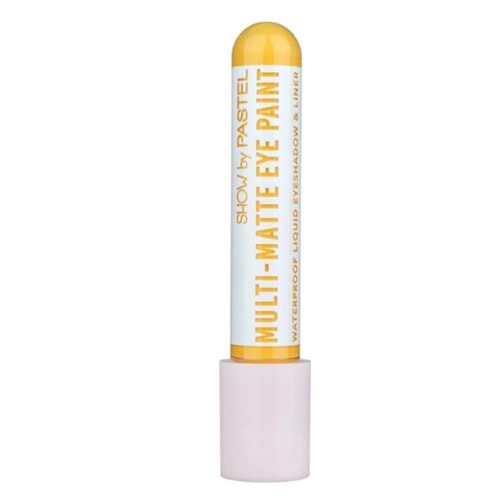 Pastel Multi-Matte Eye Paint Eyeshadow&Liner - Waterproof Mat Likit Far ve Eyeliner 86