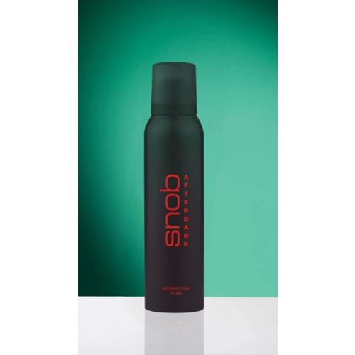 Snob Afterdark Deodorant Spray For Men