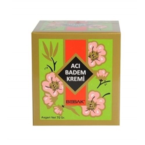 Bebak Nemlendirici Acı Badem Kremi 30 gr