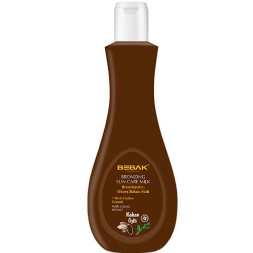 Bebak Kakao Özlü Bronzlaştırıcı Güneş Bakım Sütü 120 ml