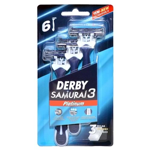 Derby Samurai Platınum 3 6 Lı Blister