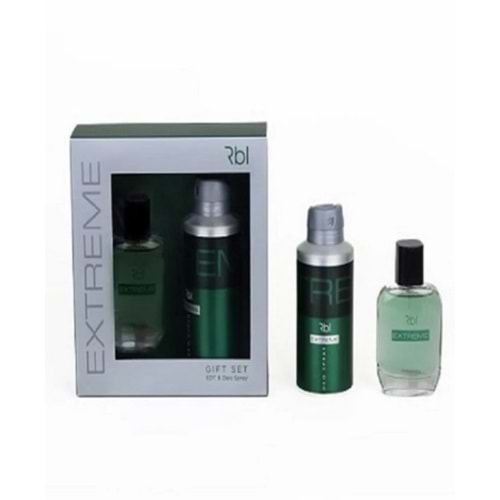 Rebul Extreme Edt 50 ml Deodorant 150 ml Erkek Parfüm Seti