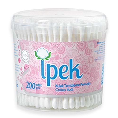 İpek Kulak Temizleme Pamuğu 200'lü