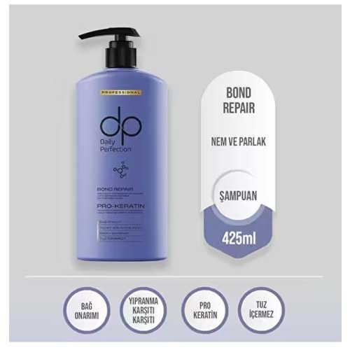 dp Daily Perfection Bond Repair Durulanmayan Sıvı Saç Kremi 180 ml