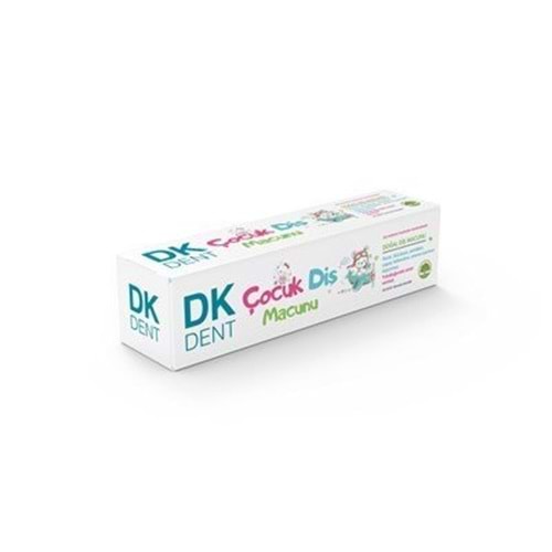 Dermokil Dk Dent Dogal Aloe Vera Ve Karanfıl Ozlu Cocuk Dıs Macunu-50 ml