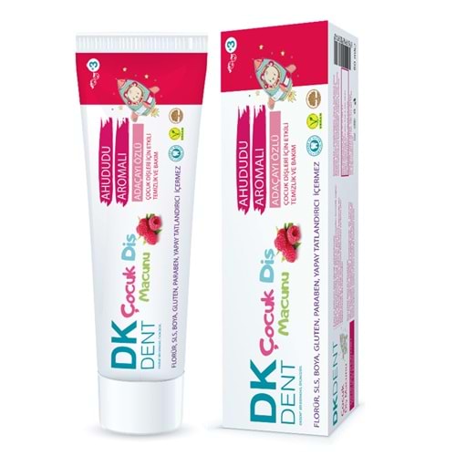 Dermokil Dk Dent Diş Macunu 50ml Çocuk Ahududu