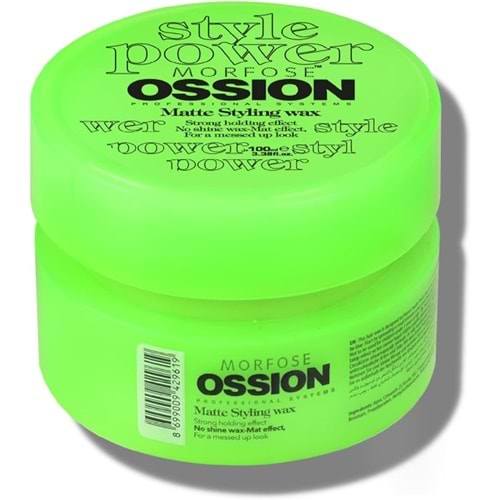 Morfose Ossion Mat Saç Şekillendirici Wax 100 ml