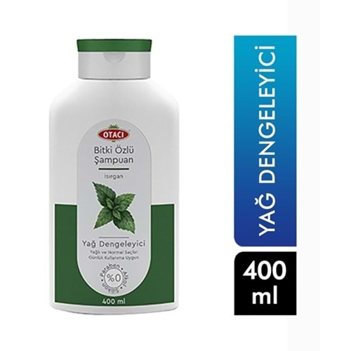 Otacı Bitki Özlü Yağ Dengeleyici Isırgan Şampuan 400 ml