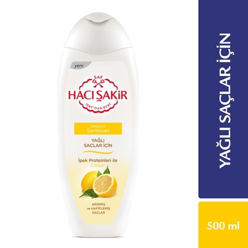 Hacı şakir Hacı Şakir Limon Yağlı Saçlı Şampuan 500 Ml