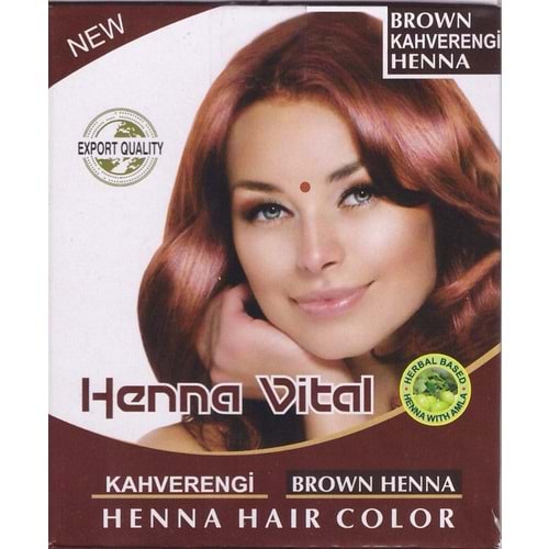 Henna Vital Saç Kınası Kahverengi