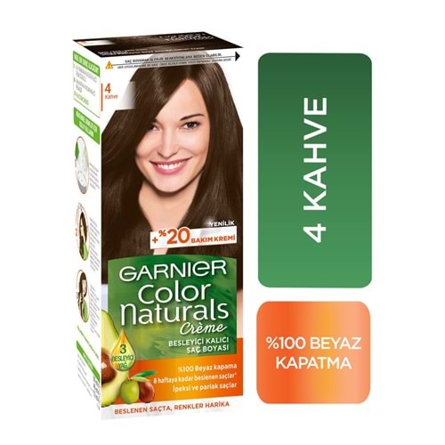 Garnier Color Naturals Saç Boyası 4 Kahve