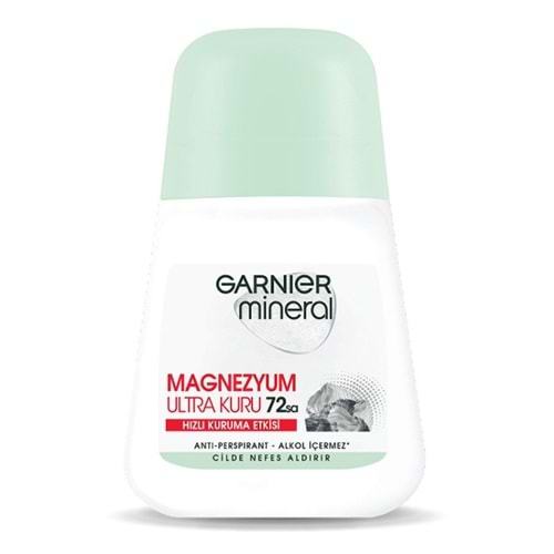 Garnier Mineral Magnezyum Ultra Kuru Roll-on Deodorant