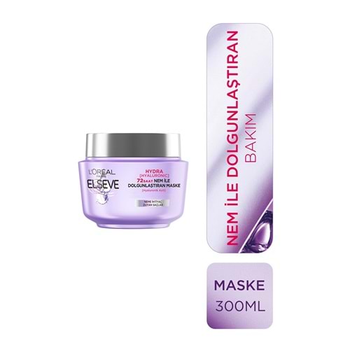 Elseve Hydra hyaluronic 72 Saat Nem Ile Dolgunlaştıran Maske 300ml LORELS059149