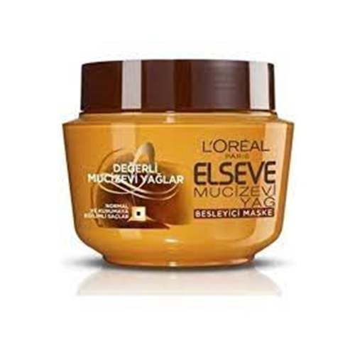Elseve L'oréal Paris Mucizevi Yağ Besleyici Maske 300 ml