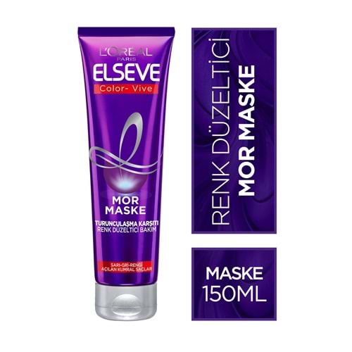 ELSEVE Color-vive Purple Maske Silver Mor Maske 150 ml