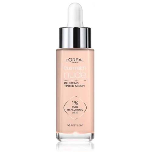 LOreal Paris True Match Nude Fondöten Serum 1-2 Rosy Light